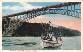 Niagara Falls NY Maid of the Mist Steamer Ship Postcard Unposted  G37 - £3.37 GBP