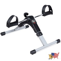 Exercise Bikes Folding Under Desk Indoor Pedal Exercise Bike For Arms Legs  - $96.00