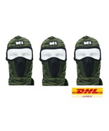 3 x BALACLAVAS M1 CAMOUFLAGE PATTERN DUST FILTER TOXIC FUME BIKER MOTORC... - $44.88