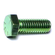 3/8&quot;-16 x 1&quot; Green Rinsed Zinc Grade 5 Hex Cap Screws (248 pcs.) - £39.97 GBP