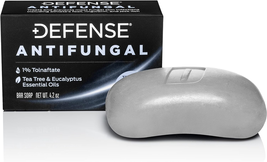 Defense Antifungal Bar Soap | Medicated anti Fungus Treatment for Jock Itch, Rin - £15.65 GBP