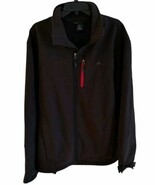 Snozu Jacket Men XL Brown Performance Windbreaker Hiking Outdoor Logo Fu... - $27.06 CAD