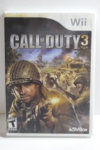 Call of Duty 3 (Nintendo Wii, 2006) COMPLETE - £7.06 GBP