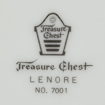 Treasure Chest China Lenore Pattern Footed Cup Saucer Tableware Dinnerware - £3.17 GBP