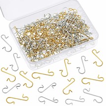 Xmas Ornament Hooks Metal Wire Hooks Ornament Hangers With Storage Box For Chris - £11.98 GBP