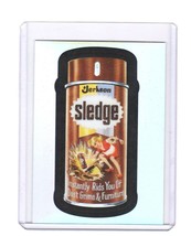2014 Wacky Packages Chrome Series 1 &quot;Sledge&quot; #90 Refractor Card - £0.79 GBP