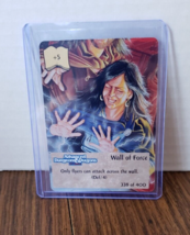 TSR Spellfire CCG 1st Ed. WALL OF FORCE Card #338 of 400 Dungeons &amp; Dragons - $2.96