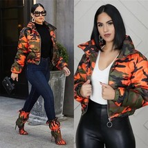 Women&#39;s High Fashion Urban Camo Jacket - £32.77 GBP