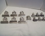Lot of 13 Vintage Office Clip Boston Hunt No. 2 magnetic + No. 1 without... - $24.74