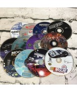 PC Software Video Games CD-ROMs Loose Disc Lot Of 12 Nascar Hot Wheels U... - £15.24 GBP