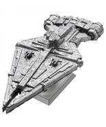Star Wars Imperial Light Cruiser Premium Metal Earth 3D Model Kit Silver - £33.85 GBP