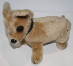 Good Stuff Taco Bell Logo Chihuahua Dog 8&quot; Beige Tan Plush Soft Toy Stuffed - £10.90 GBP