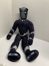 Jay Franco Black Panther Plush Pillow Stuffed Toy 26.5 in Tall doll - £18.03 GBP