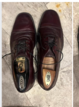 Gucci Mens Leather Lace Up Oxford Dress Shoes Brown Size 9 US - £99.91 GBP