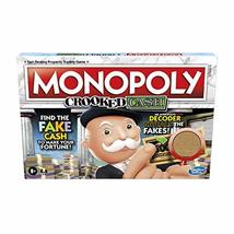 Monopoly Crooked Cash Board Game for Families and Kids Ages 8 and Up, Includes M - $12.86