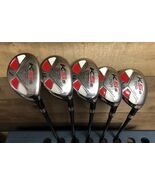 USED RH Senior Mens Majek Hybrid Set #7-SW Senior Flex Graphite Shaft 18... - $207.48