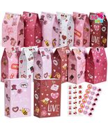 JOYIN Valentines Day Paper Gift Bags 5x9.4 inch 36 Pcs Party Favors - $336.24 MXN