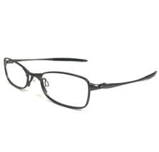 Vintage Oakley Eyeglasses Frames Pewter O6 11-816 Grey Razor Wire 51-19-131 - £58.30 GBP