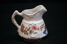 Old Vintage Cottage Garden by Aynsley Mini Creamer Blue Butterfly &amp; Flowers - £11.72 GBP