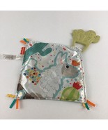 Fisher Price Teethe &amp; Cuddle Cactus Teething Toy Lovey Blanket Soothe Llama - $18.76