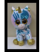 Ty Beanie Boos Flippables Dazzle The Unicorn LG 17" Big Gold Glitter Eye... - €9,39 EUR Ty Beanie Boos Flippables Dazzle The Unicorn LG 17" Big Gold Glitter Eye... - €9,39 EUR