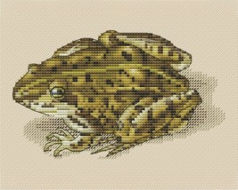 Frog Cross Stitch Asian pattern pdf - Chinese Cross Stitch Feng Shui Frog  - £5.26 GBP
