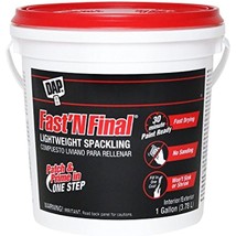 DAP 12143 Fast&#39;N Final, 1gal, white Lightweight Spackling, 1 gal - £29.77 GBP