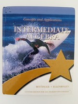 Intermediate Algebra Concepts and Applications Textbook - £15.46 GBP