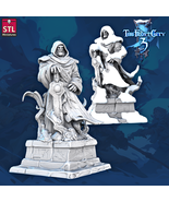 3D Printed STL Miniatures Statue Core Props The Frost City 3 28 - 32mm War - €21,15 EUR+