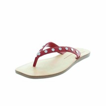 Dolce Vita Women Studded Flip Flop Thong Sandals Clyde Size US 8.5 Red Stella - £26.24 GBP
