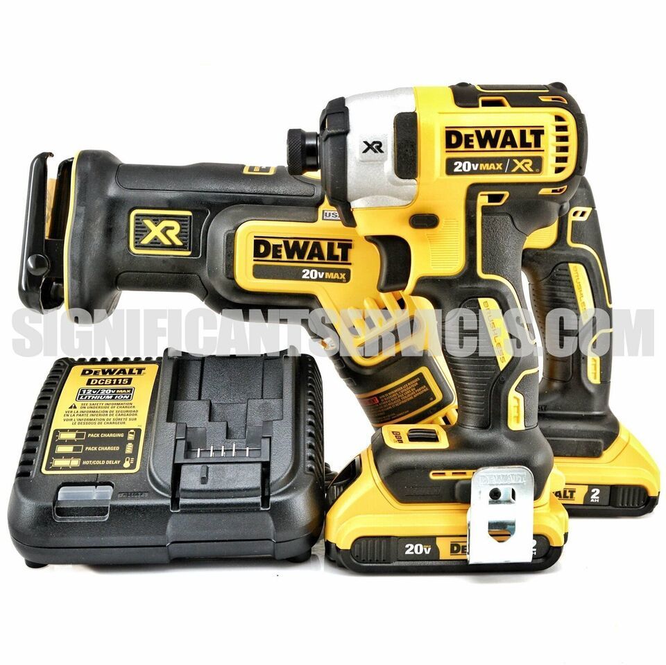 DeWALT DCF887B DCS367B  20V MAX Li-Ion Brushless 1/4&quot; Impact Reciprocati... - $322.99