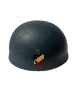 WWII M38 German Fallschirmjager Helmet Or Paratrooper Emblem & Flag BMB 1942 - $1,200.00