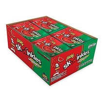 Lucas Salsagheti Watermelon Flavored Sweet &amp; Hot Candy Strips and Tamarind-12Pcs - £15.81 GBP