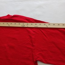 MV Sport TITUS MOUNTAIN Spellout Men's Red Cotton Shirt Long Sleeve Size Large image 11