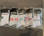 Yonex 2017 Sports Socks Women Badminton Tennis Sports Crew Socks 5pcs 79... - $20.61