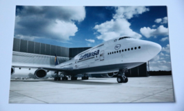 Lufthansa Boeing 747-8 Airline Postcard Airplane Aircraft Germany 2012 C... - £7.82 GBP
