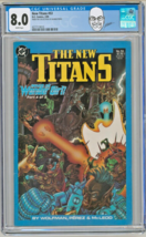 George Perez Collection Copy ~ CGC 8.0 New Titans #53 / Pérez Cover Art - £77.31 GBP