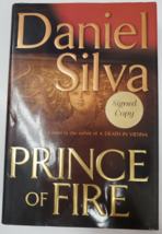Prince of Fire by Daniel Silva SIGNED (2005, Hardcover) DJ VG First Edition - £11.76 GBP