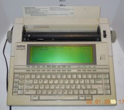 Brother Opus 490 Model WP-490 Electric Typewriter with Cover Word Proces... - $197.95