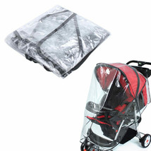 Rain Cover Raincover For Pushchair Stroller Baby Car Clear Fits Most Str... - $20.99