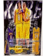 BONE SHAKER Custom Hot Wheels Kobe Bryant Lakers Series w/RR - £74.74 GBP
