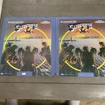 Superman II RCA SelectaVision CED VideoDisc Hackman Christopher Reeves 2 Discs - £15.48 GBP