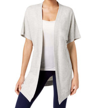 allbrand365 designer Womens Open Front Wrap Size Large Color Whisper Hea... - $25.00