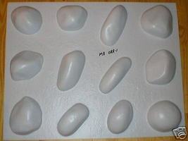12 River Rock Molds #OOR-04 to Make 100s of Concrete Stones For Walls, Free Ship image 5