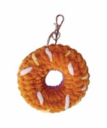 Handmade Crochet Keychain Weaving Sweet Flowers/Donuts Keychains Gift for Car Ke - $7.83