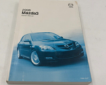 2008 Mazda 3 Owners Manual Handbook OEM E03B45061 - £21.22 GBP