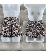 Zyia Active Cheetah Print Scrunch Shorts Mob Wife S - €18,53 EUR