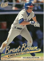 1997 Ultra Gold Brant Brown 163 Cubs - £0.79 GBP