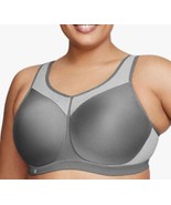 Glamorise Women&#39;s 34D Plus Size High Impact Wonderwire Sports Bra #9066 ... - $29.70
