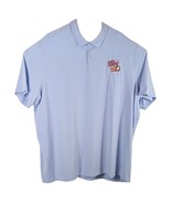 Dr Pepper Creamy Coconut Shirt Adidas Golf Polo Light Blue Mens size 4XL... - $65.34